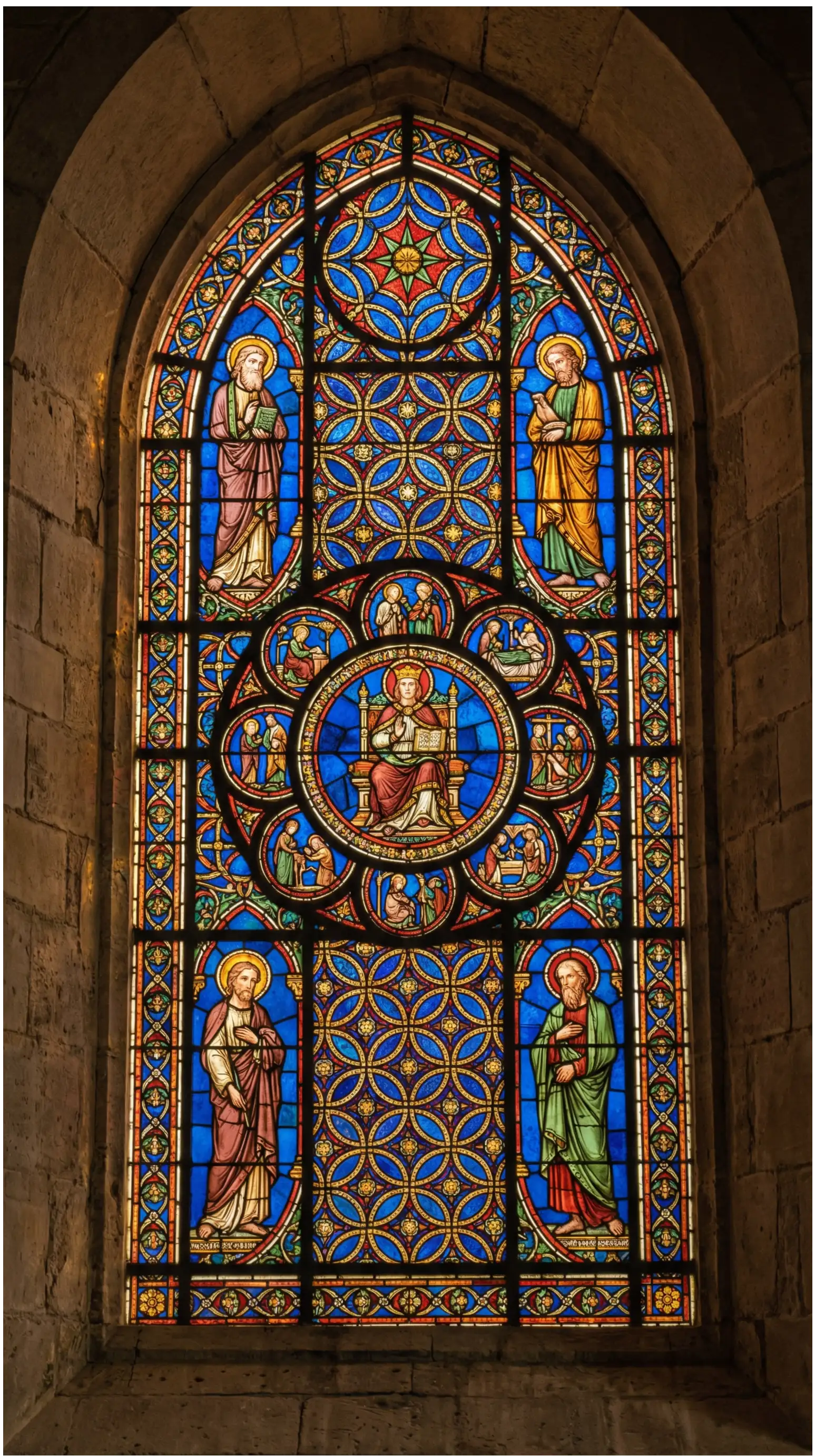 Vitrail de Thiébaud